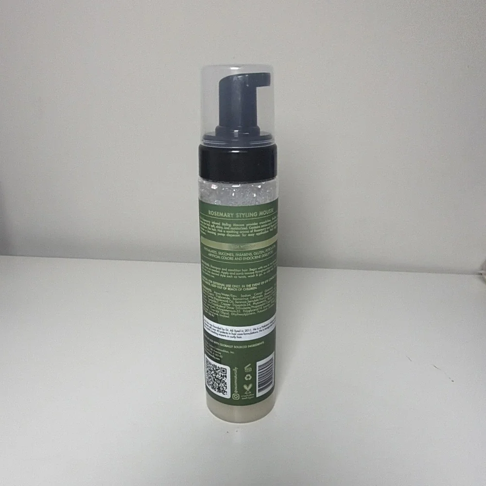 AS I AM Rosemary Mint Styling Mousse ( 8oz / 237 ml ) All Natural Mousse‎